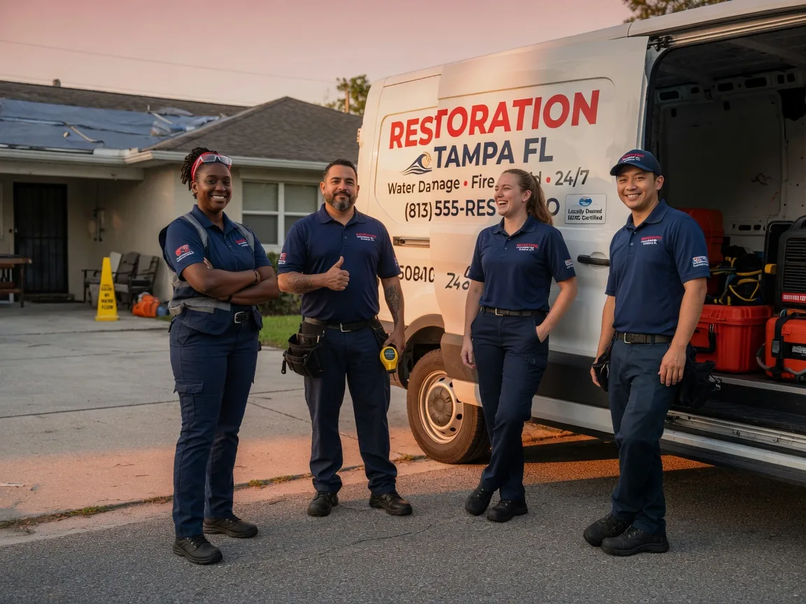 Water Damage Restoration company in Sandy Hook, MS